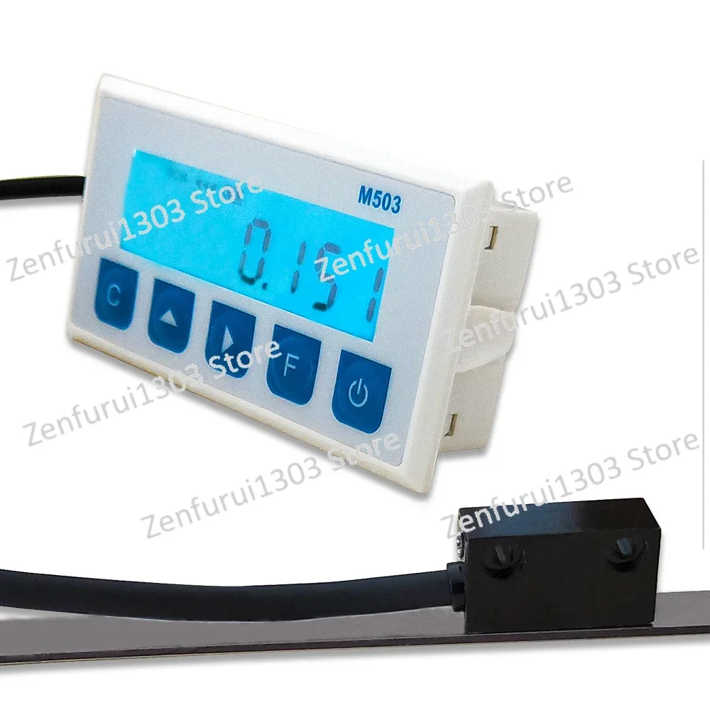 M503 Miniatur Magnetic Grid  Scale Integrated Embedded  Measurement System Linear Encoder Digital Display DRO