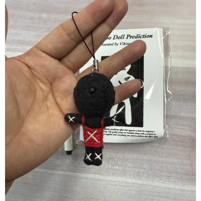 

Voodoo Doll Prediction Mentalism Trick Professional Close-Up Magic Prop Street Magicians Mind Reading Illusion Game Stage Parlor