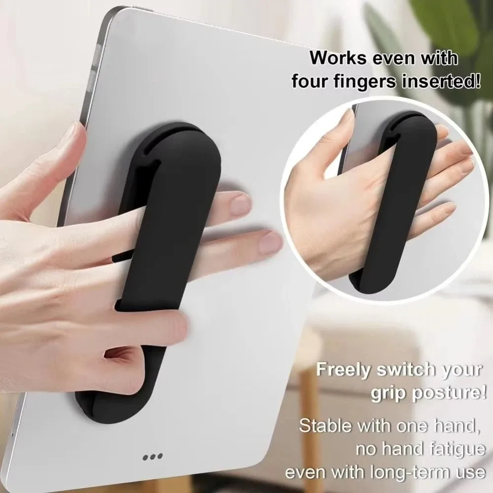 Silicone Material Silicone Tablet Hand Strap Suction Cup Anti-Slip Design Phone Holder Sucker Strap Non-Slip Strap