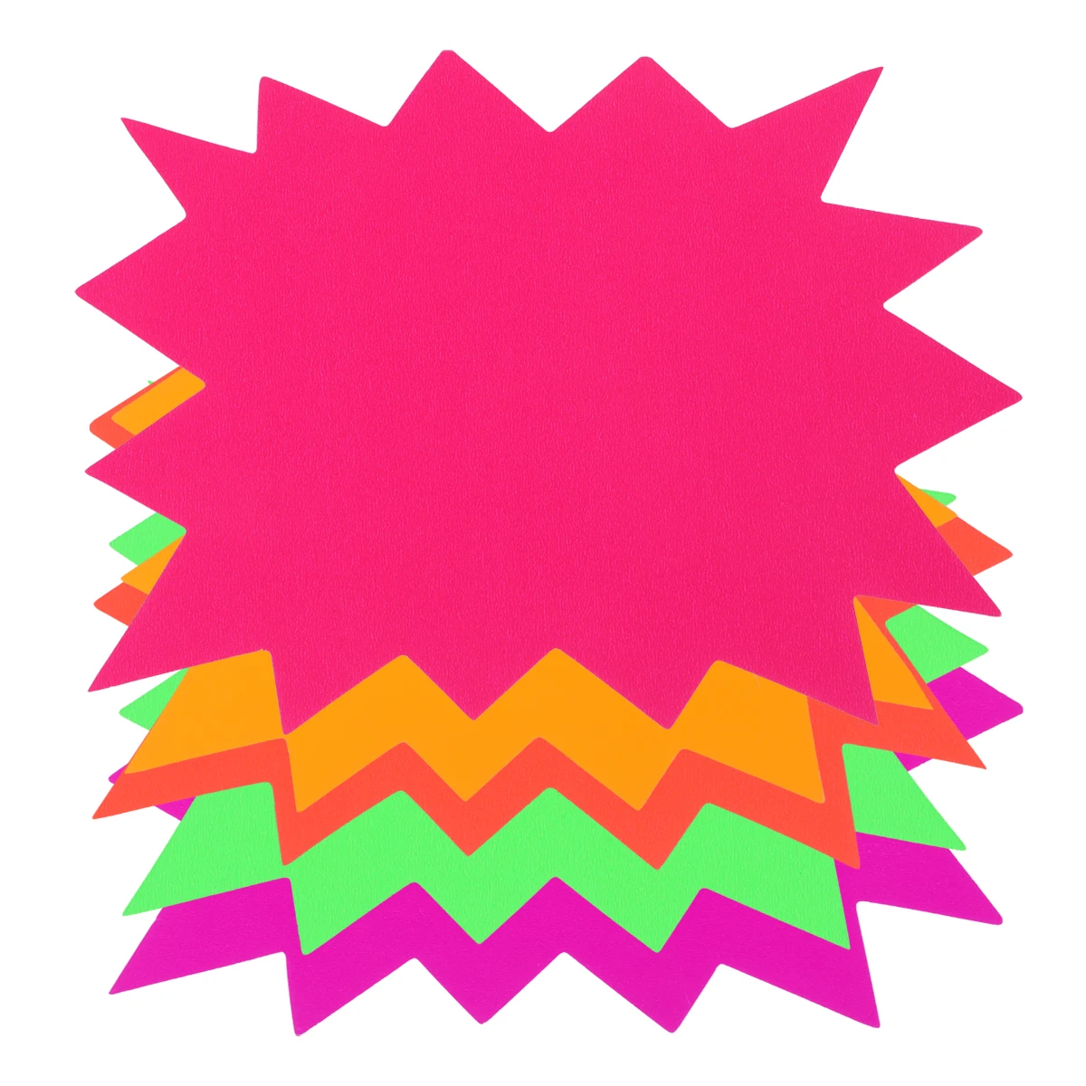 

15 упаковок флуоресцентной бумаги ценники прекрасной красочной формы ценники для супермаркета, магазина, продуктового магазина