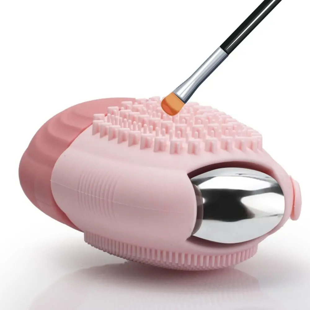 Rullo di ghiaccio in silicone aggiornato per strumenti per la cura della pelle di bellezza del viso Massaggiatore facciale riutilizzabile Lifting del viso Stampo per ghiaccio Occhi e collo