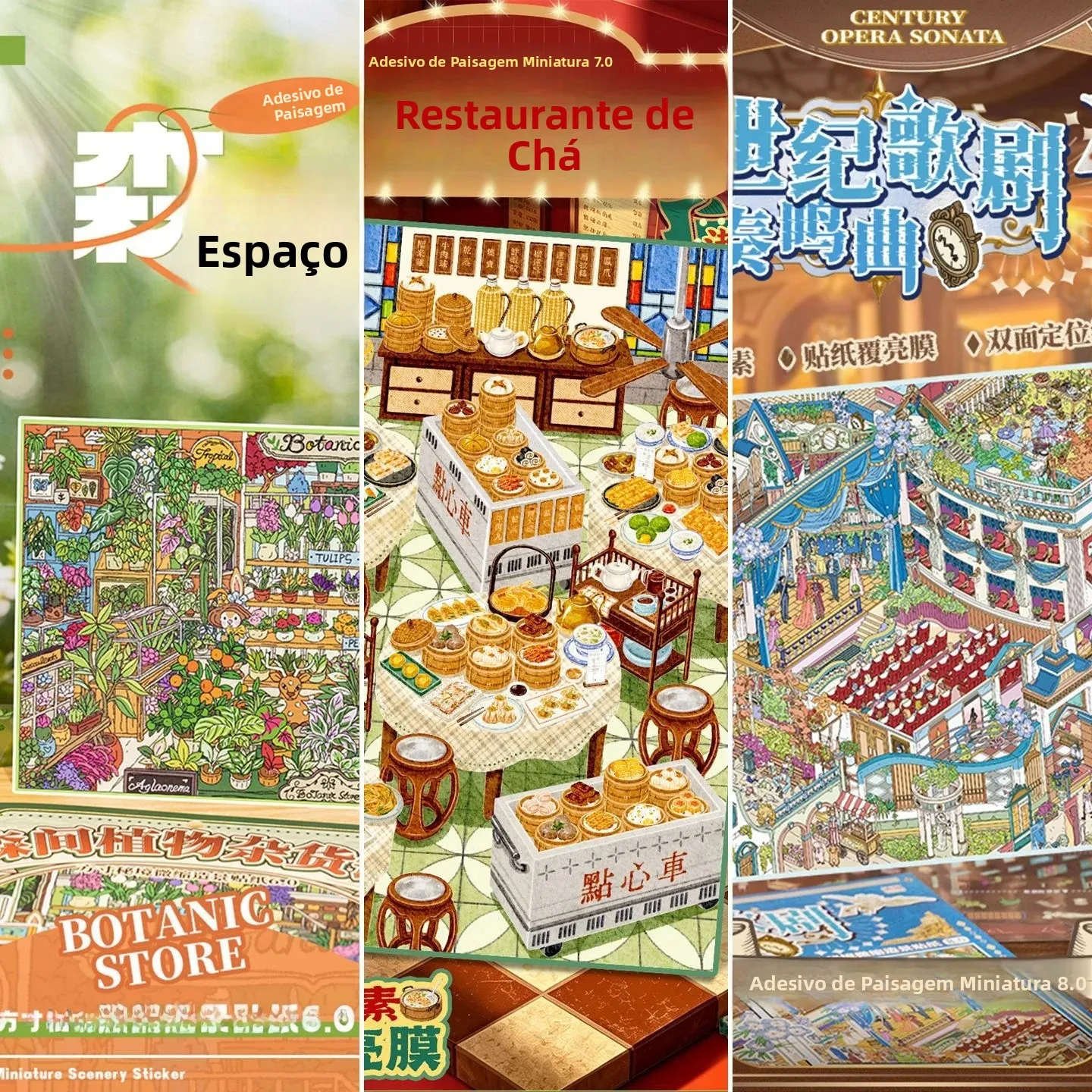 stress-relief-handmade-immersive-scenery-stickers-diy-miniature-scene-decals-by-shang-wen-bit-other-binding-other-material