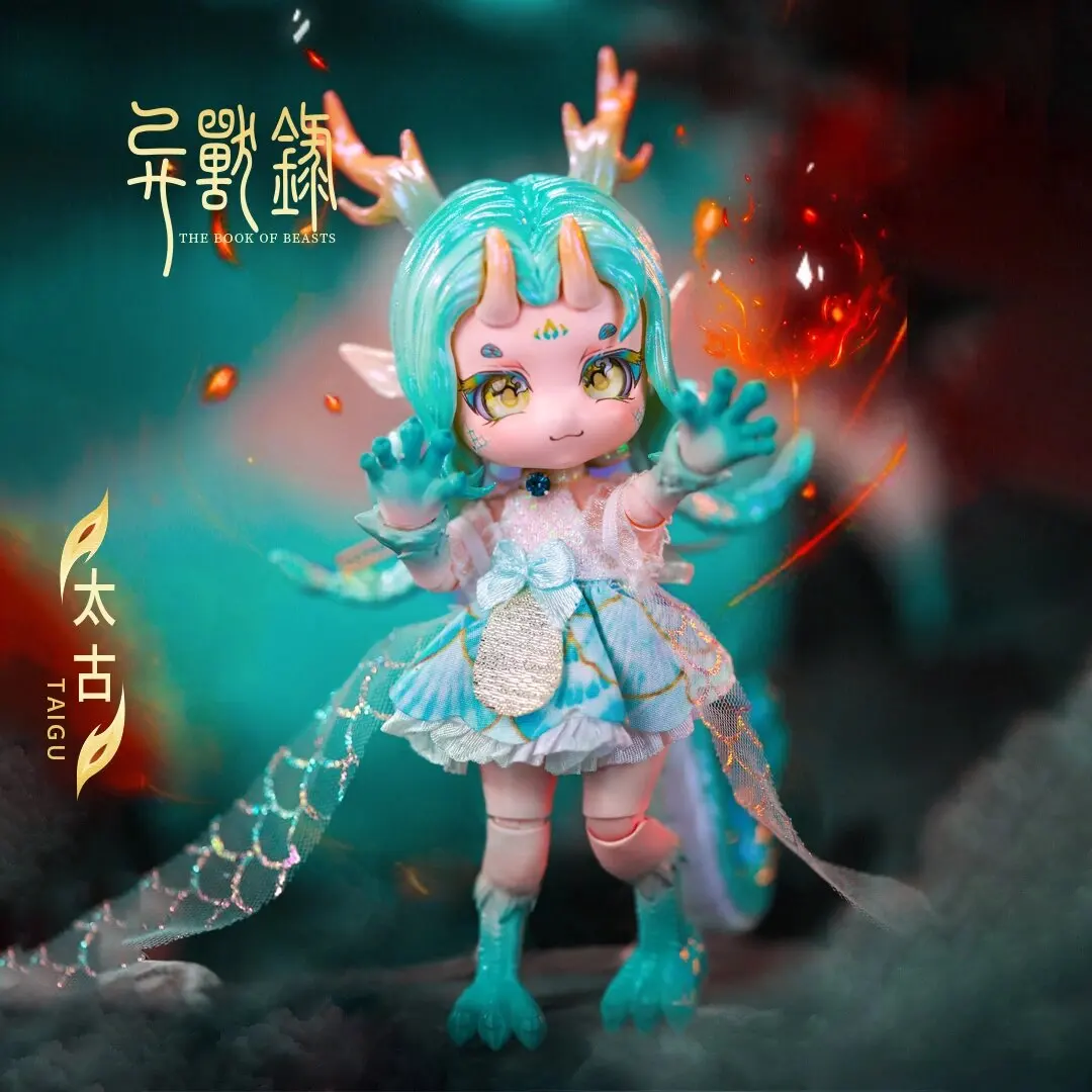 

Original Trendy Play Blind Box MAYTREE Monster Record BJD Doll Joint Movable Model Pendant Handmade Collection Versatile Styles