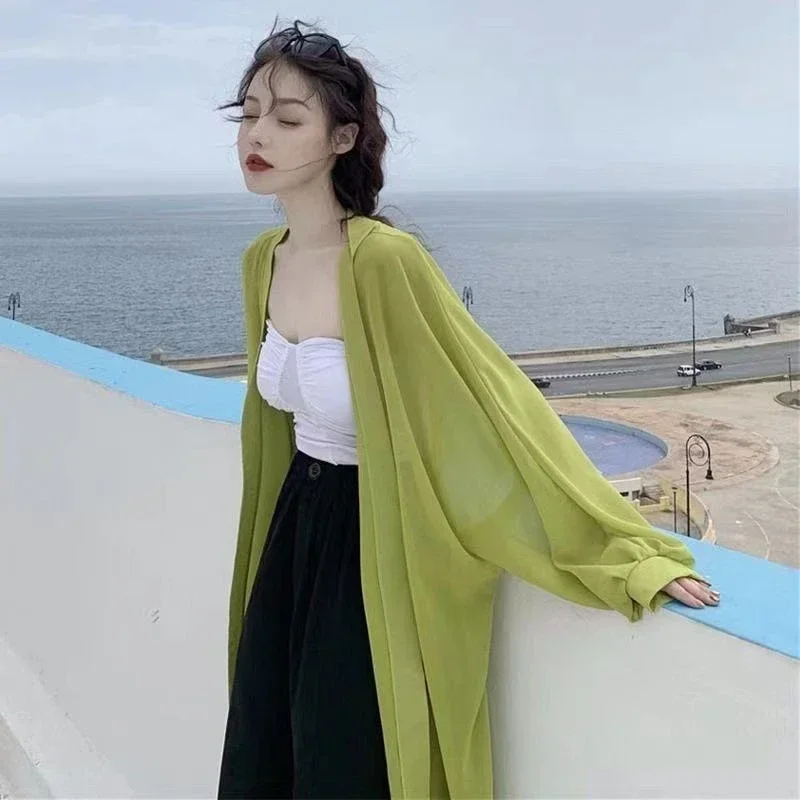 Large Size Kimono Bohemian Summer Beach Wear Long Cardigan Chiffon Tunic Women Tops Blouse Shirt Sarong Plage 2024 Robe Cape