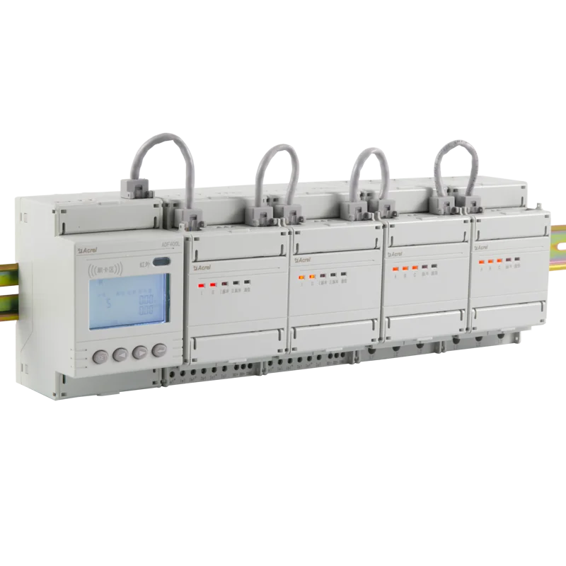 Adf400L 1 Channel 3 Phase Kwh prepaid Energy Meter Rated Current 3x10(80)a with multiple rate statistics