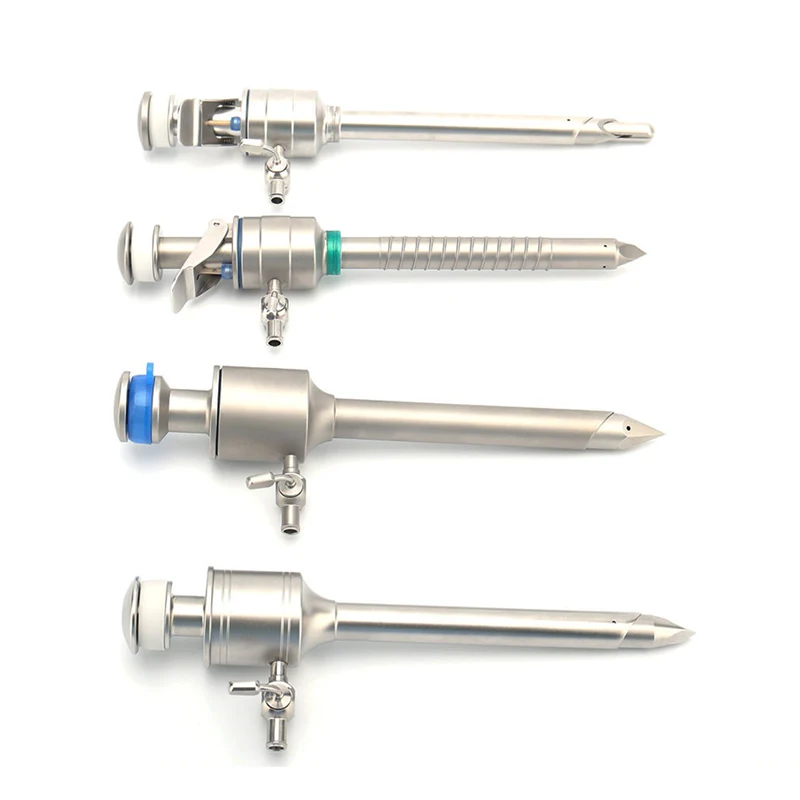2026 New Reusable Endoscopic Laparoscopic Trocars 5mm 10mm 12mm Trocars Trocar And Cannula