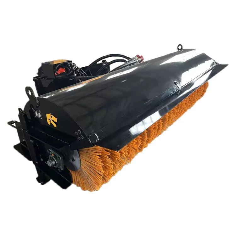 RSBM OEM snow sweeper skid steer attachments road roller brush for sale