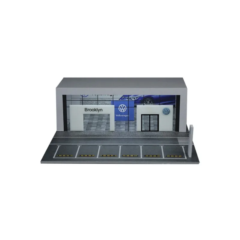 

1:64 Automobile showroom lighting scene model