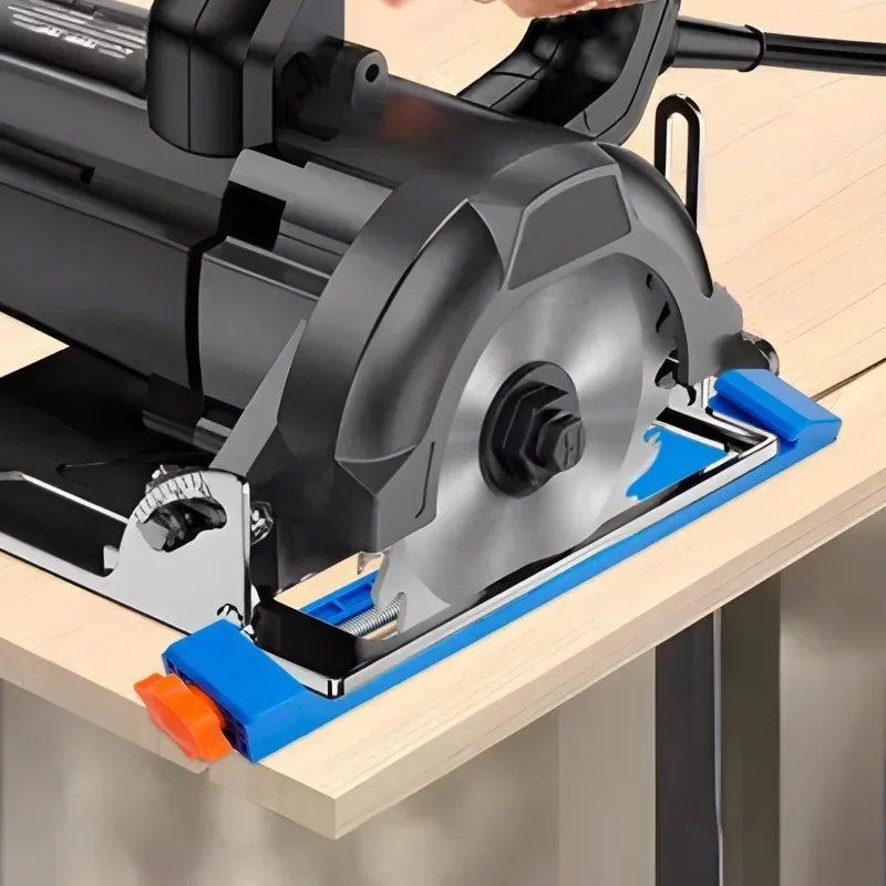 

Wood Cutting Carpentry Tools Adjustable Cutting Machine Base Guide Rail Plastic Circular Saw Milling Positioning Clamps for