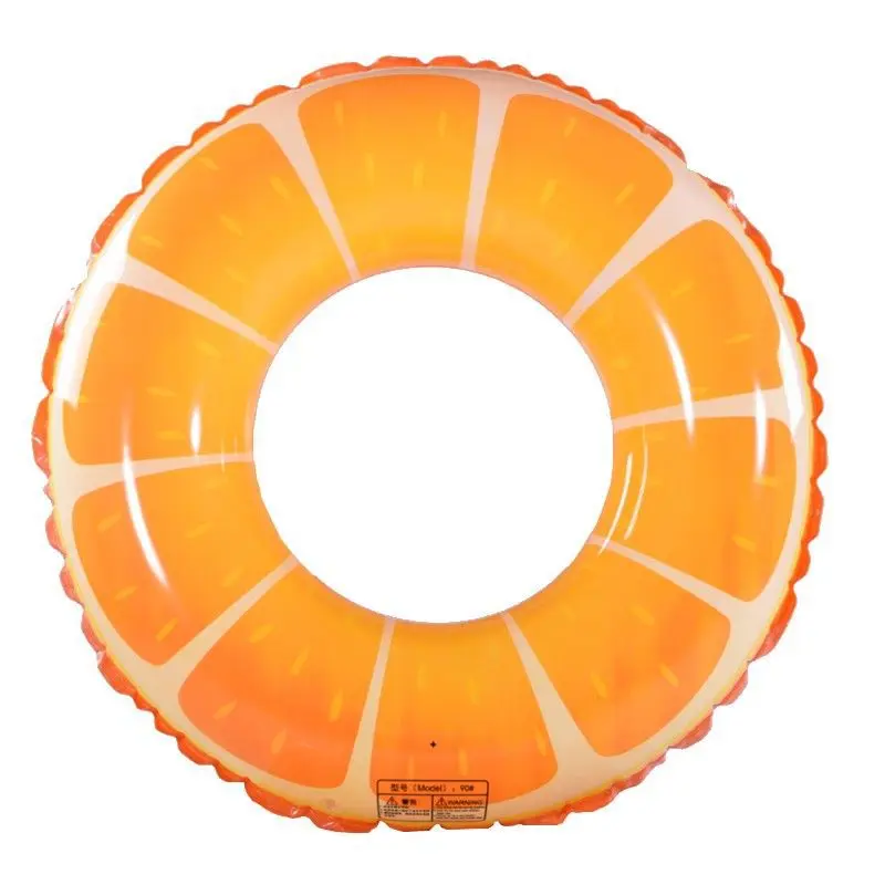 Watermelon Swim Ring Inflatable Float Backyard Pool Float Circle For Adult Children Summer Water Sports Outdoor Game