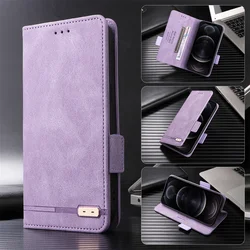Luxury Flip Leather Slot Card Holder Wallet Phone Case For Samsung Z Fold 7 6 5 4 3 2 fold6 fold4 fold3 fold2 Shockproof Cover