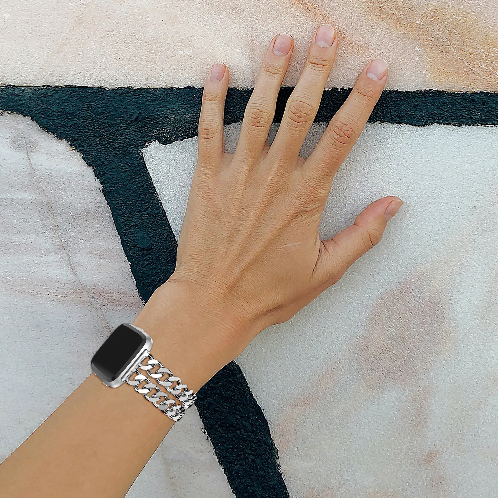 

Ремешок из нержавеющей стали, регулируемый, полированный, металлический, легкий, прочный, элегантный дизайн, сменный ремешок для наручных часов