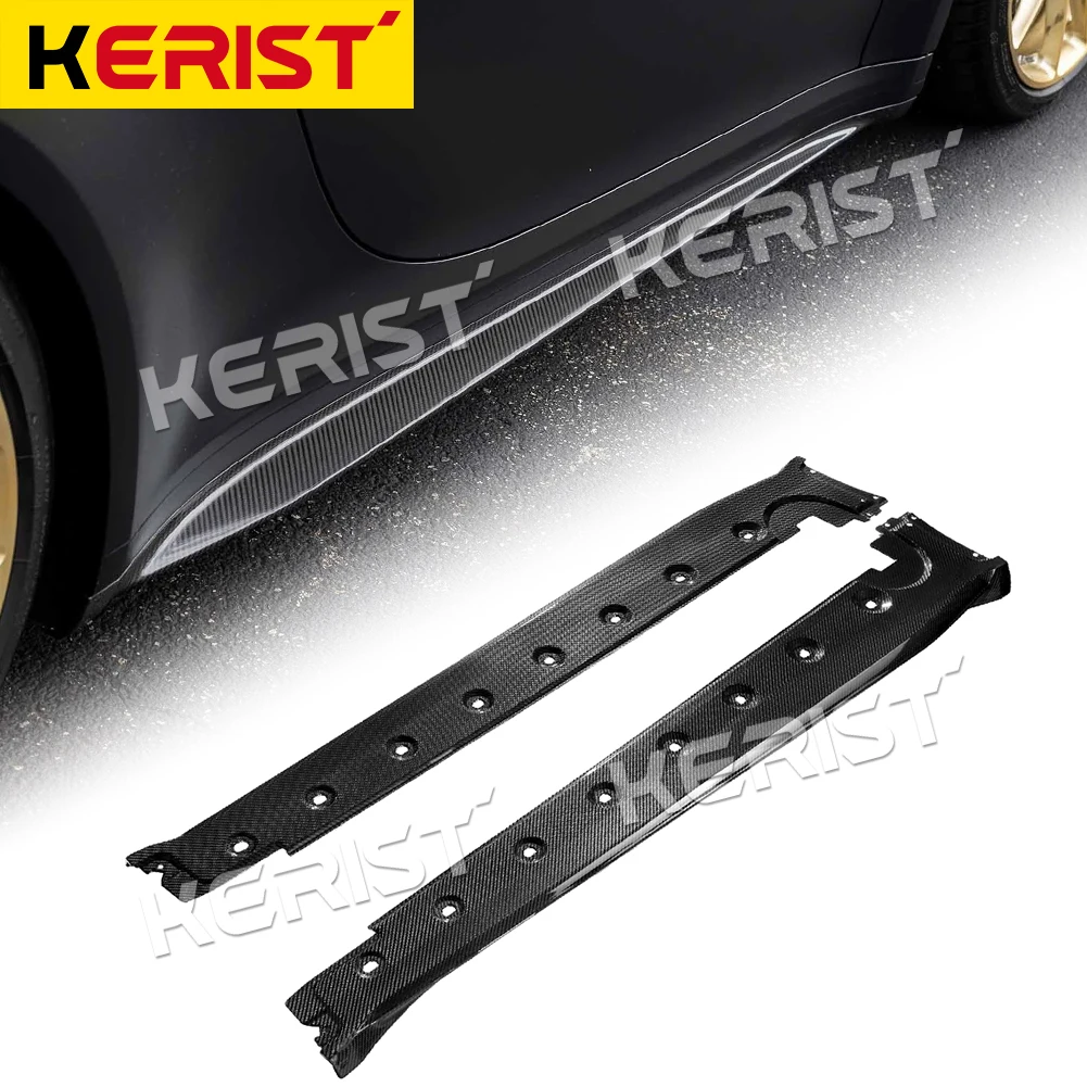 Carbon Fiber Side Vents Lip Splitter For Porsche 911 992 Turbo S Car Styling  2020-up