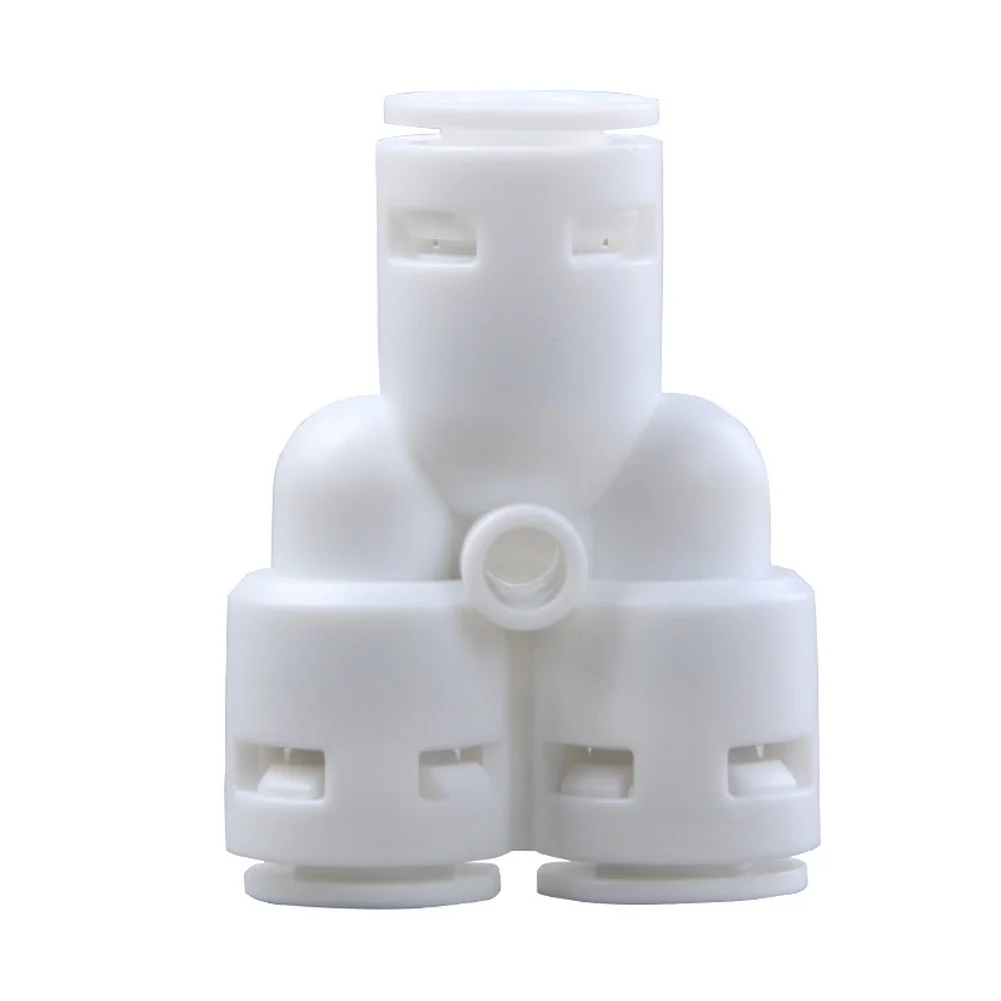 Y Tee Quick Connect Fitting Designed Specifically for Water Purifier Installations Using 6.5mm Tubing and Stable Flow Management