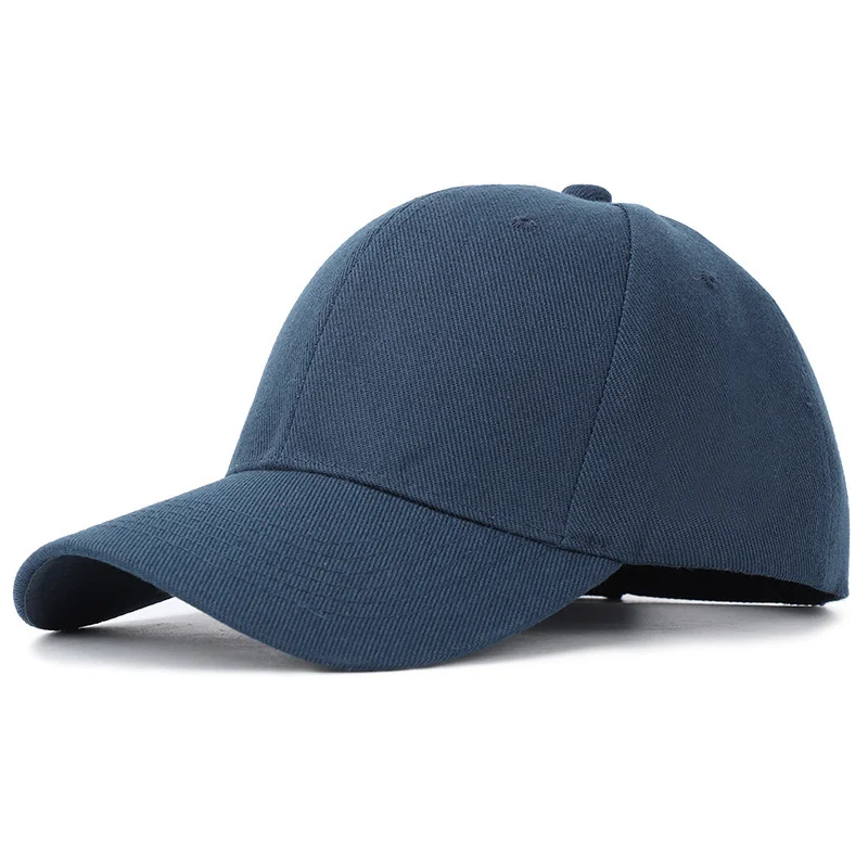 Plain Blank Baseball Cap Adjustable Sun Hat Strapback Hat Outdoor Sports Cap Solid Cap Unisex Dad Hat