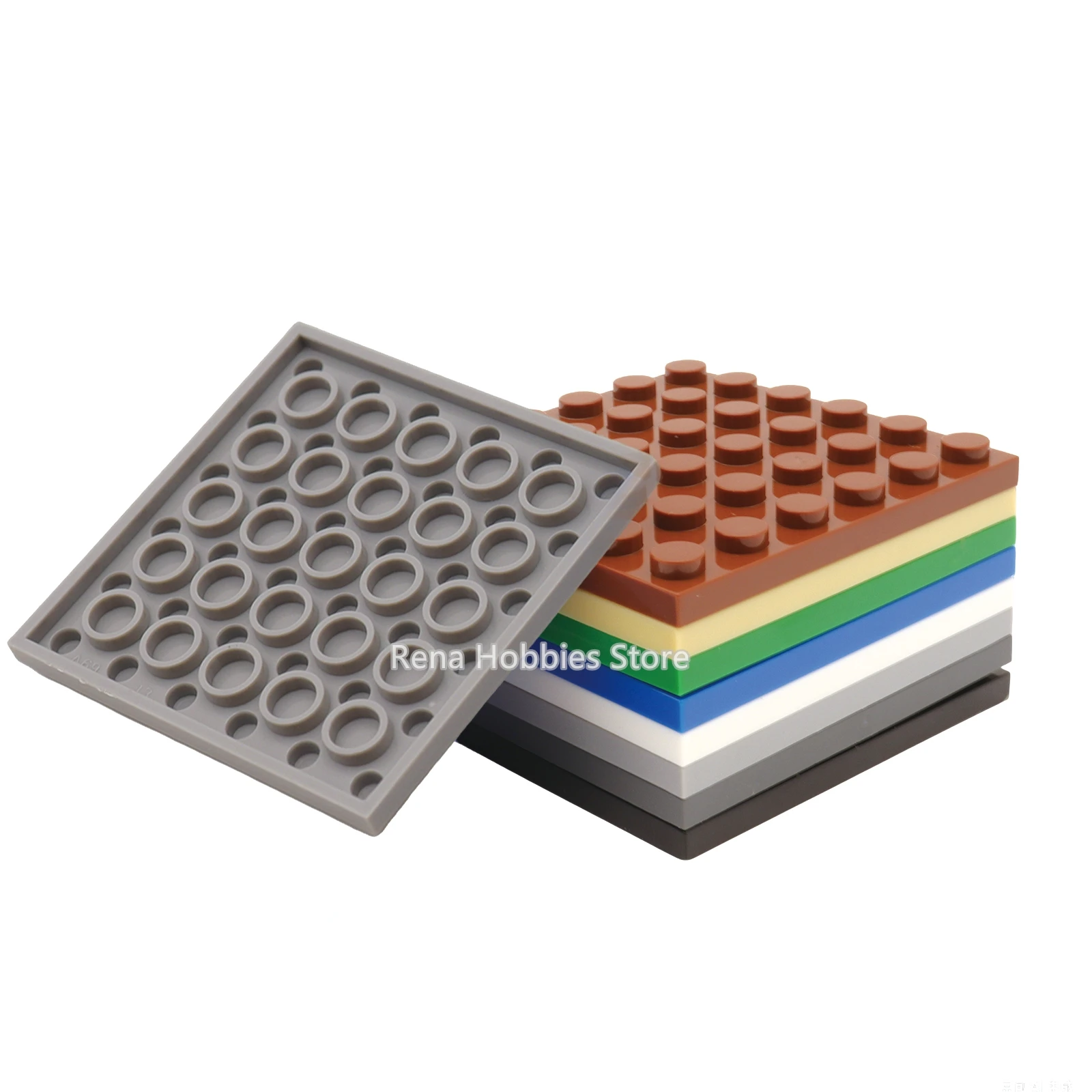 20 قطعة 3958 لوحة قاعدة صغيرة 6x6 نقاط Moc الإبداعية لتقوم بها بنفسك اللبنات الطوب تجميع الإنشاءات لعب للأطفال #4