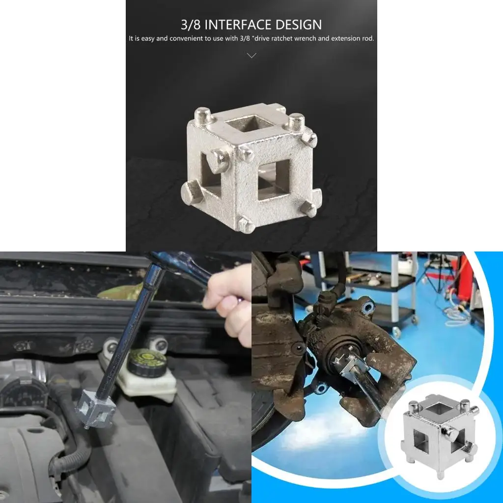 Rear Disc Brake Piston Tool For Piston Removal and Installation Universal Automotive Rear Brake Caliper Compression Tool