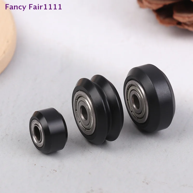 

New 5Pcs POM Wheel With 625ZZ Linear Bearing 3D Printer POM Wheel Plastic Pulley V-type Wheels For Laser Engraver Parts