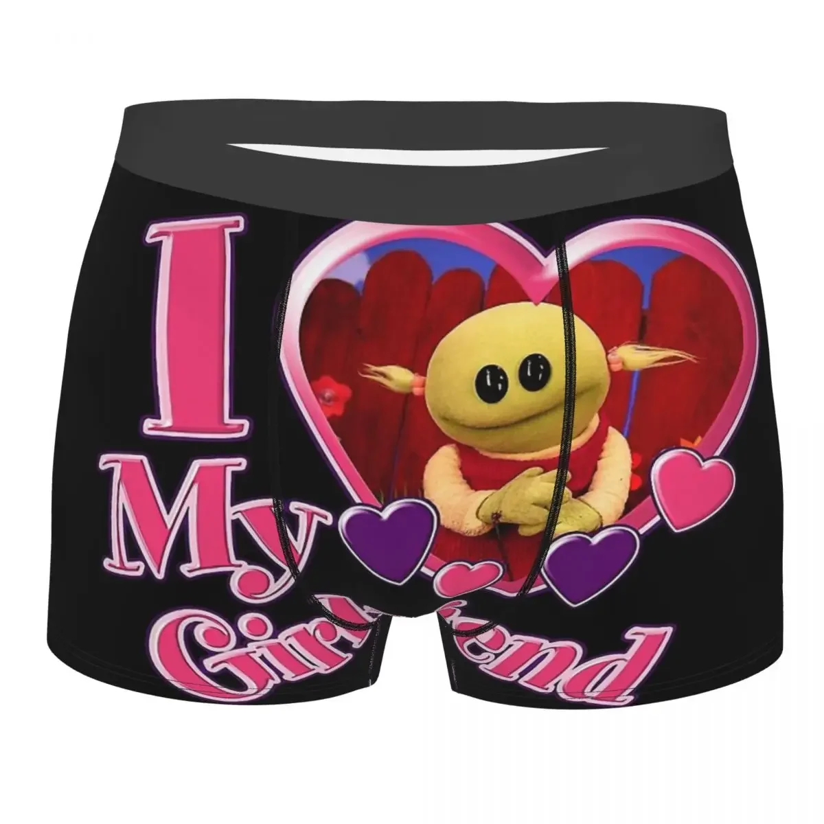 I Love My Girl Friends Nanalan Men Boxer Briefs Highly Breathable Underpants Top Quality Print Shorts Gift Idea