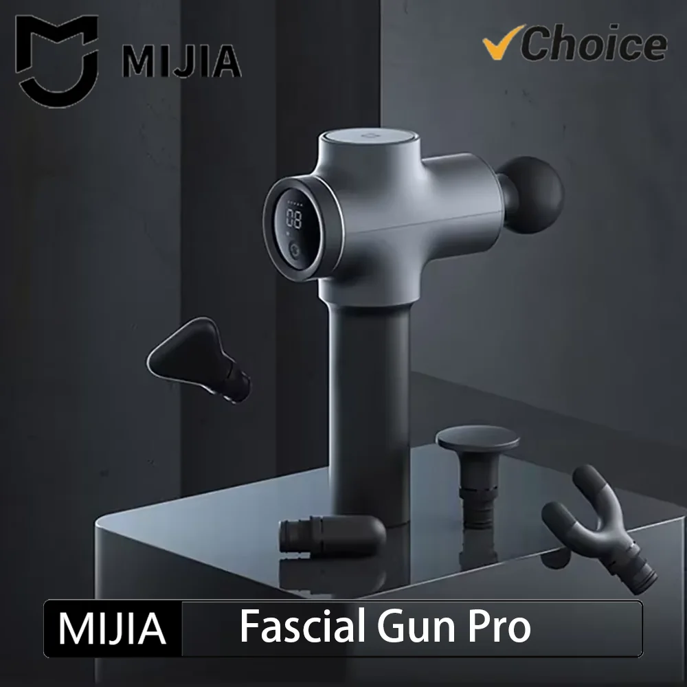 

Новый массажер Mijia Fascial Gun Pro для расслабления мышц, с силой удара 35 кг, интеллектуальный, с двумя режимами, максимальная регулировка силы на 12 режимов