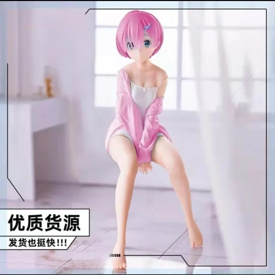 إعادة صفر كارا هاجيميرو Isekai Seikatsu أنيمي الشكل موقف بولي كلوريد الفينيل عمل نموذج لجسم لعبة Kawaii الديكور جمع الهدايا #4