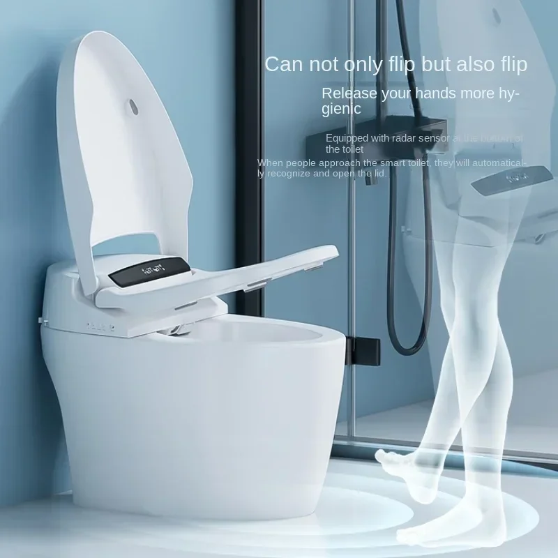 Household Integrated Toilet Smart Toilet Cover Automatic Induction Waterless Pressure Limit Cleaning Voice Foam