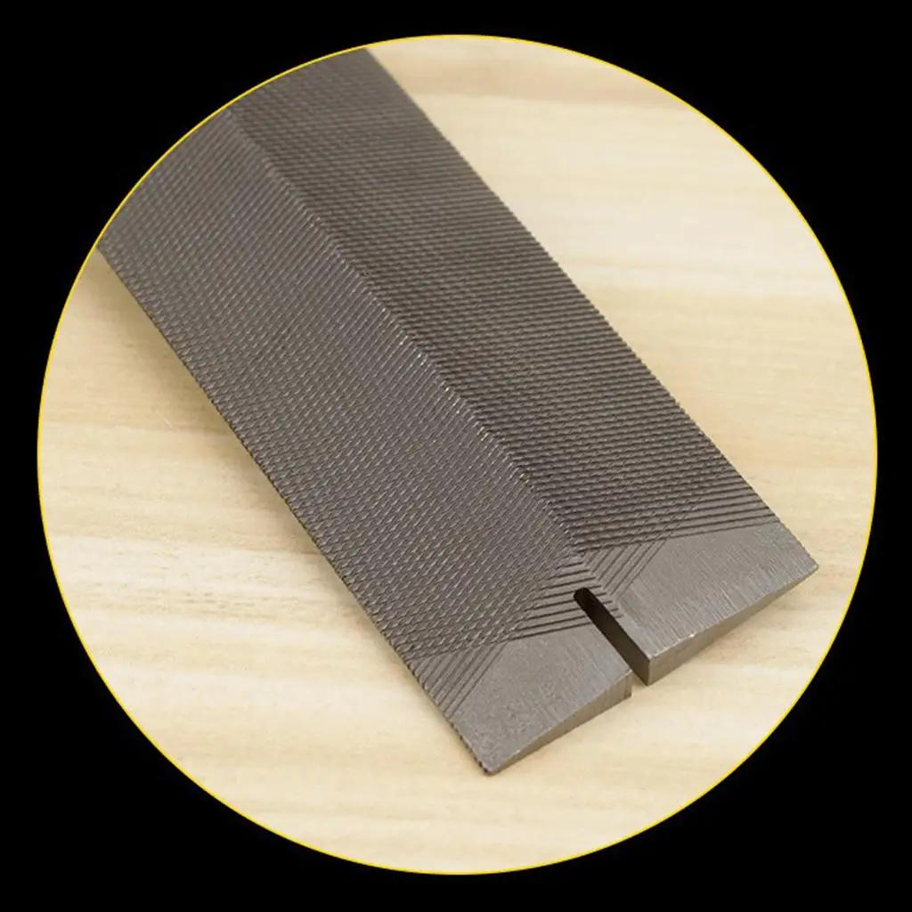 Diamond Blade File with Wooden Tool Handle Needle File for Grinding Nail Pliers and Wood Jewelry Processing