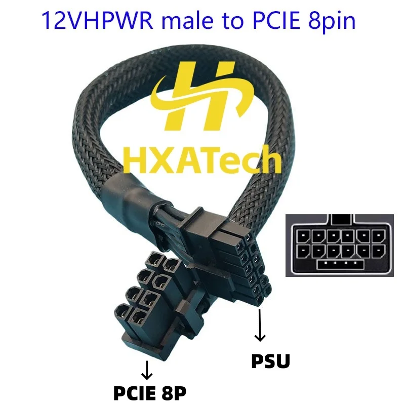 Customized Small chassis Flex 1U full module Power Supply 12+4p to CPU 8pin Cable 16Pin to PCIE 8pin Video Card Power Cable