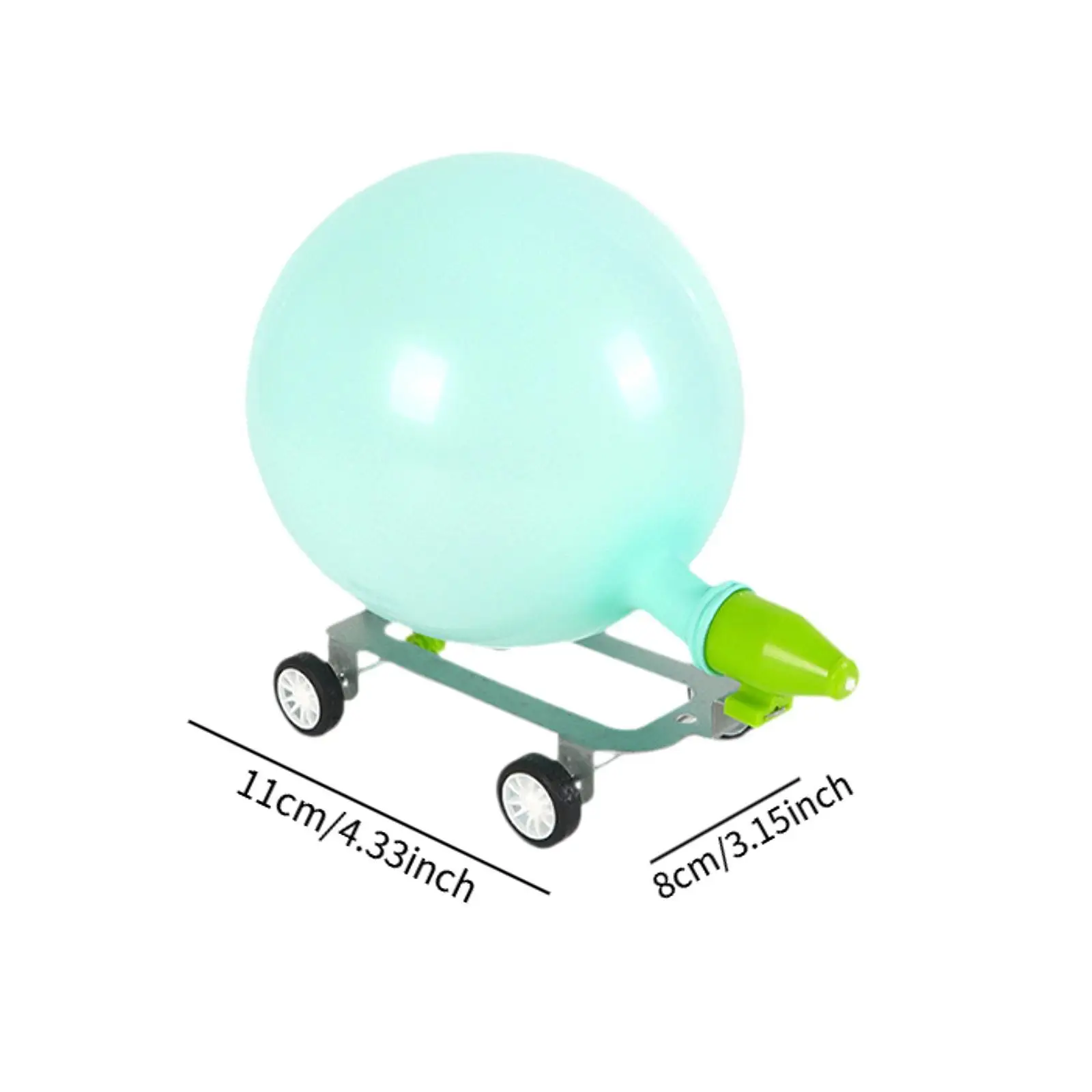 Sviluppo di progetti scientifici creativi per la scuola domiciliare giocattolo per auto a palloncino fai-da-te