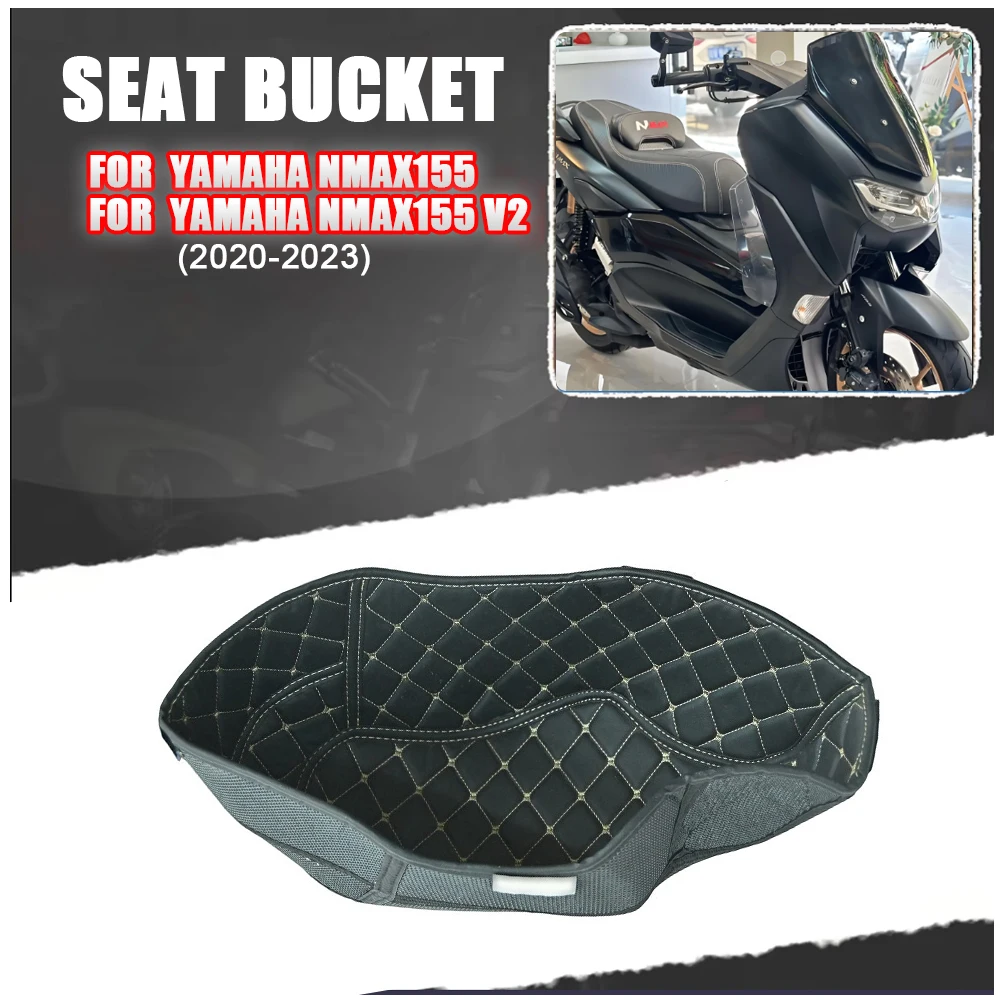 

For YAMAHA N-MAX155 NMAX 155 V2 2020-2024 Large Capacity Scooters Inner Storage Cover Waterproof Durable Seat Bucket Cover
