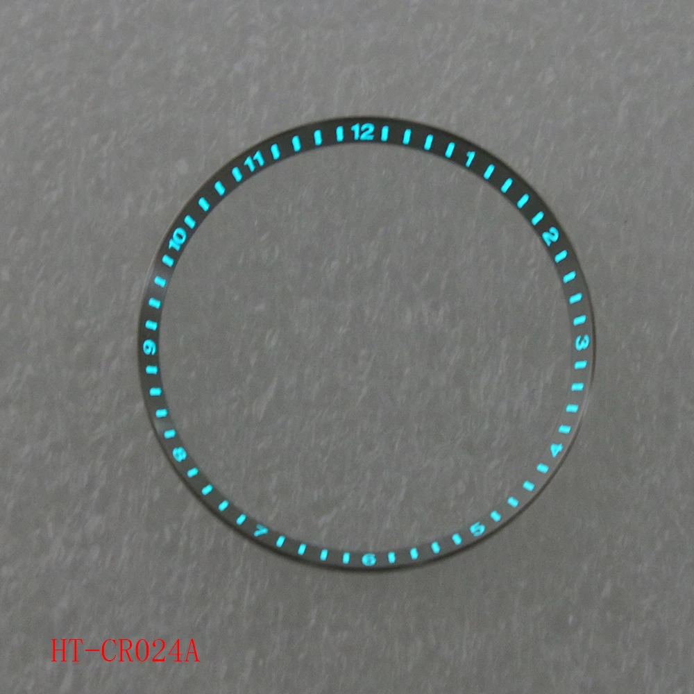 الأرقام العربية 316L الفولاذ المقاوم للصدأ سوبر BGW9 الأزرق مضيئة SKX007 ساعة الفصل الدائري