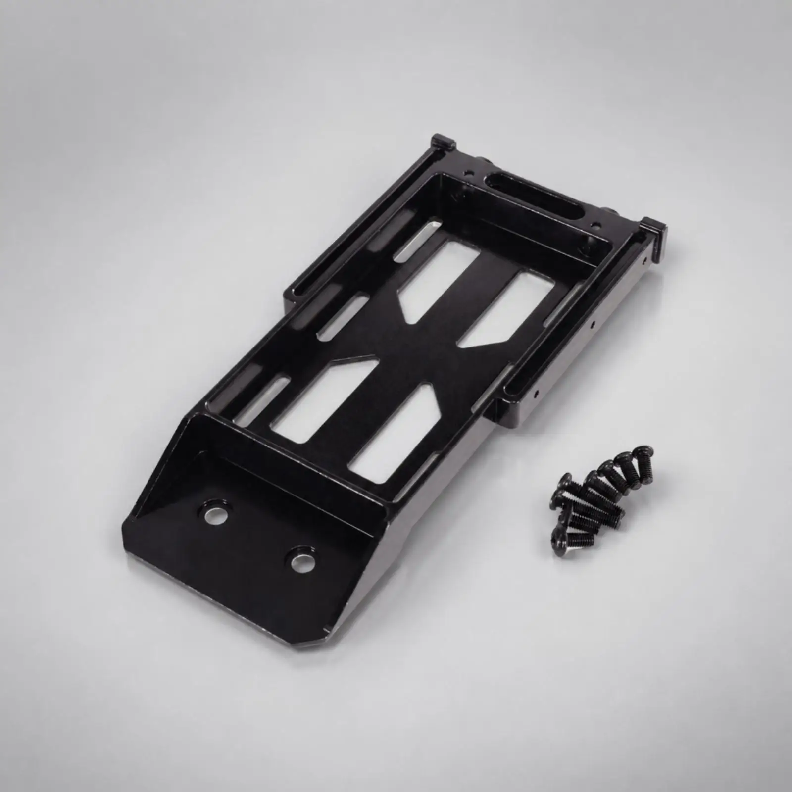 Anodized Aluminum Car Fixing Base Mount for MN128 MN86 RC Chassis Support Part