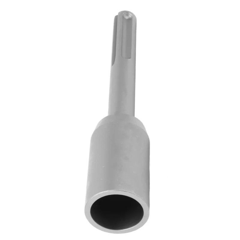 Post Driver 5 Pits Shank Steel Fence Post Driver Hand Post Pounder Hammer Drill Attachment 20cm Length