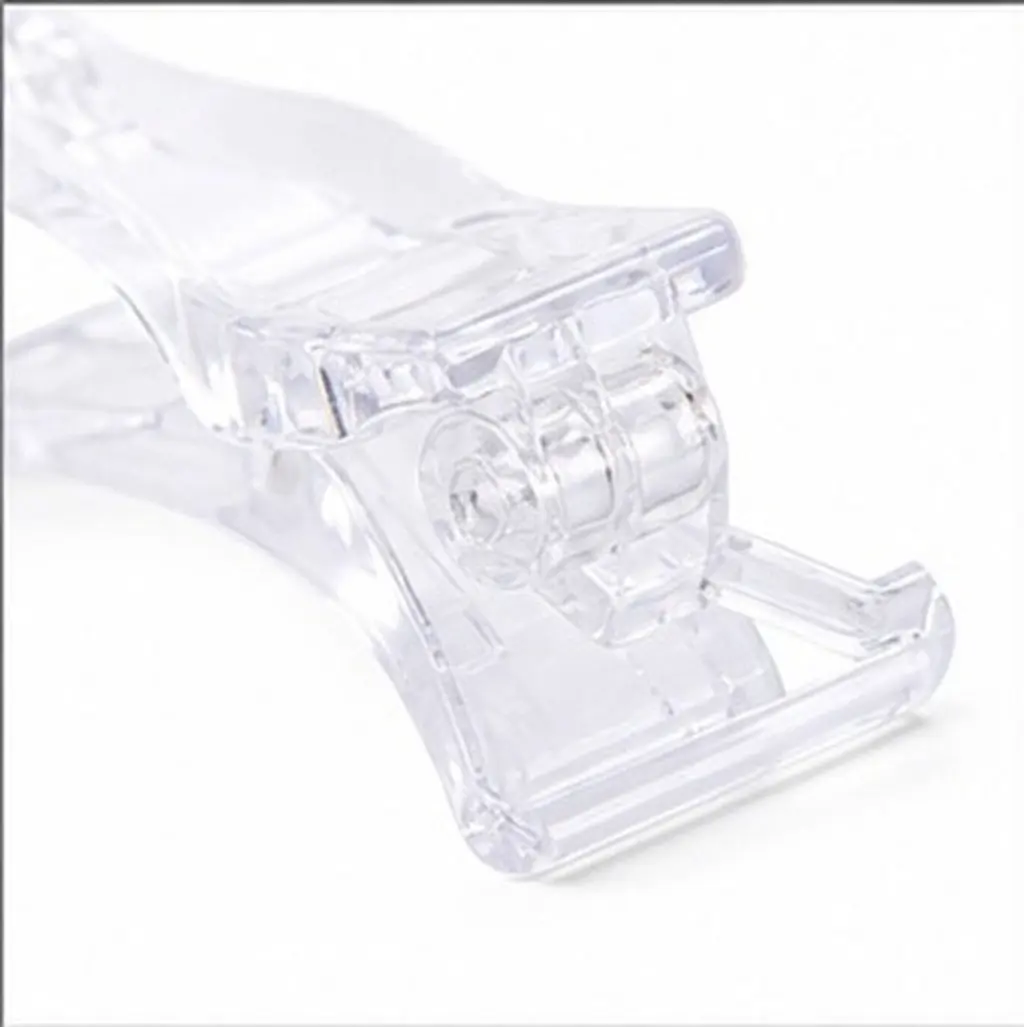 25Pcs Transparent Double Head Rack Clip for Price Tags Shelf Mounting Easy Clip on Display in Mall Shop Grocery Store