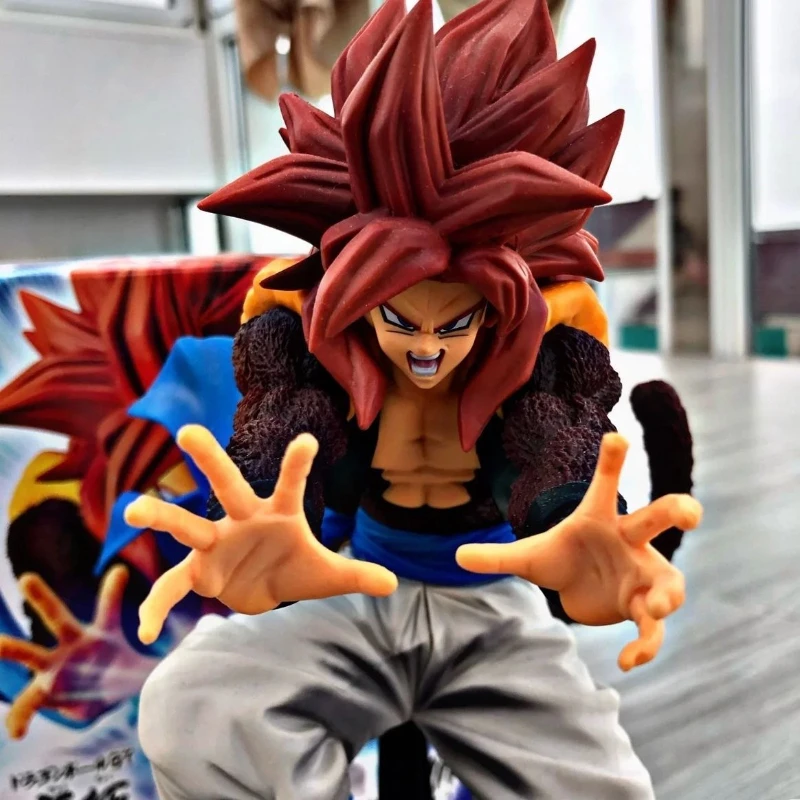 Véritable, neuf et non ouvert, Dragon Ball GT, Saiyan Blood, Super Saiyan 4, Gogeta, figurine de prix, figurine d'action