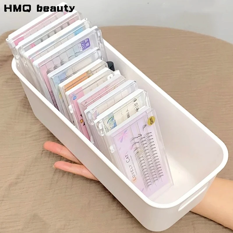 False Eyelashes Storage Box Eyelash Extension Organizer Pallet Lash Display Stand Desktop Case Glue Tweezers Holder Makeup Tools