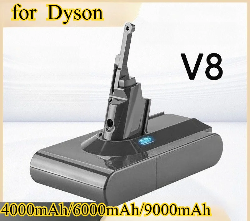 

9000mAh V8 Spare Battery Suitable for Dyson V8 Handheld Vacuum Cleaner Sweeping Machine Battery
