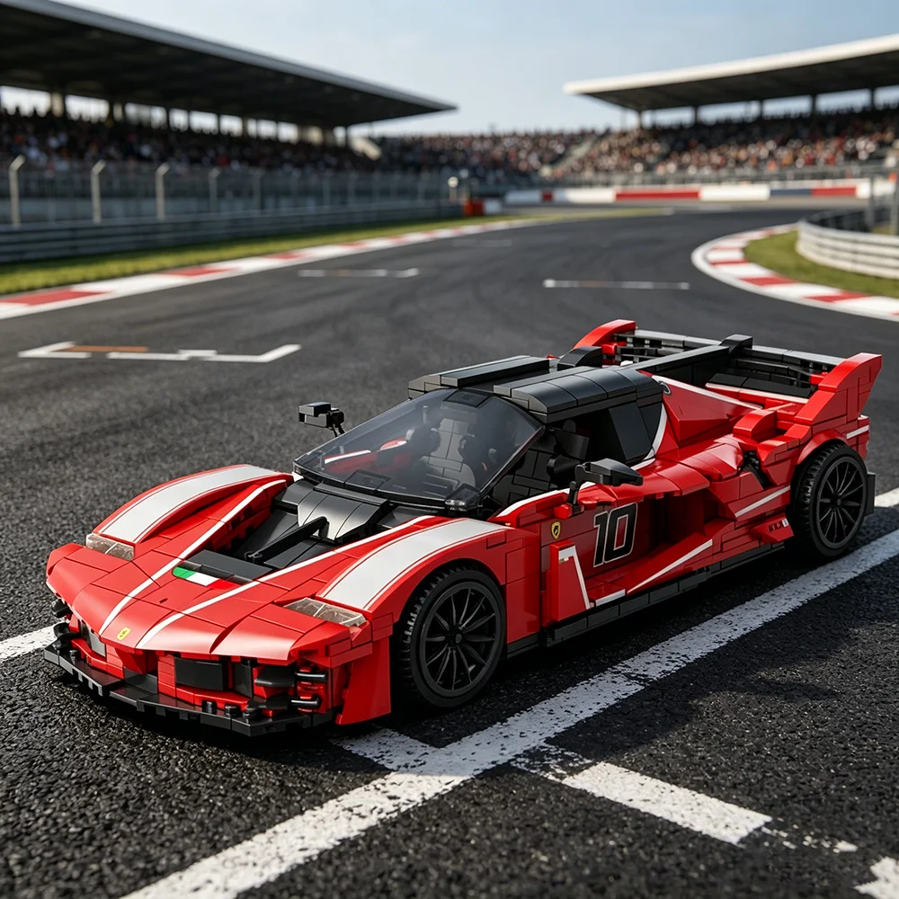 

2026 Hot Selling Technic Top Hypercar Building Blocks Set, Assembly Model Toy Gift for Car Enthusiasts, Adults & Kids 1047PCS