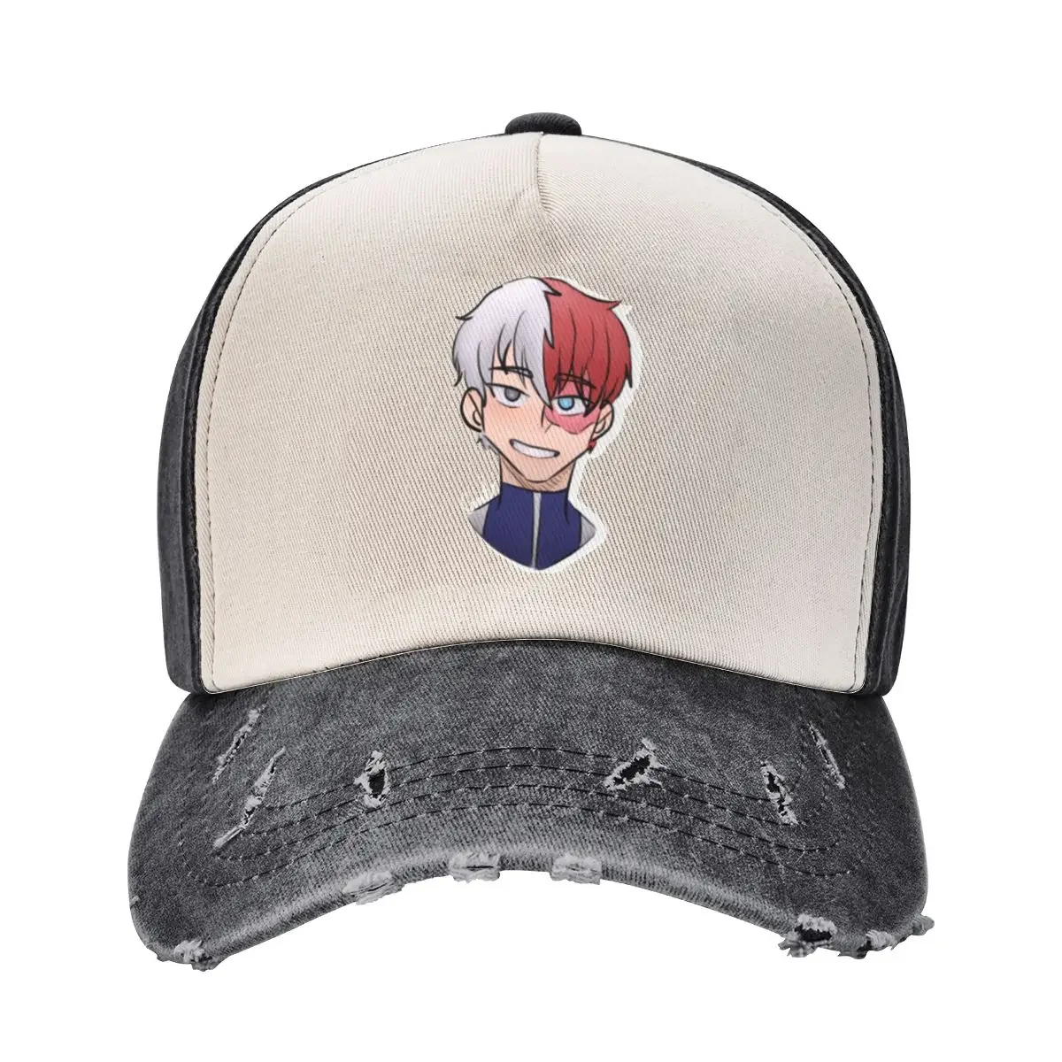 Todoroki MHA Art by Centuriosa Baseball Cap Kids Hat Hat Man For The Sun Men's Luxury Women's