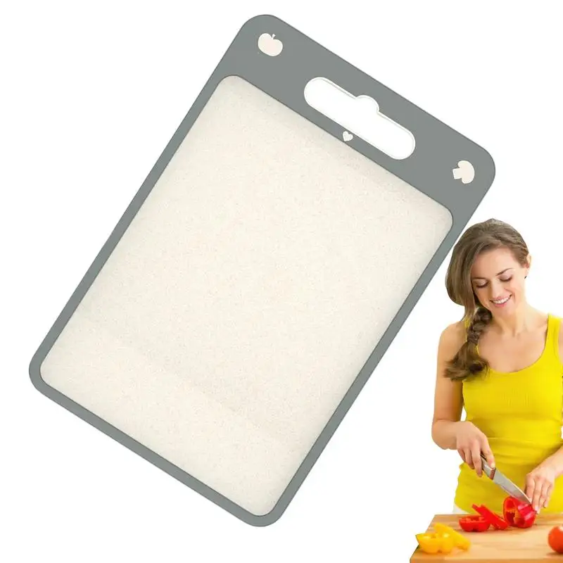 

Chopping Board Kitchen Cutting Mat Double Sided Reversible Cutting Board Non-slip Carving Board Heavy Duty Cutting Board Serving