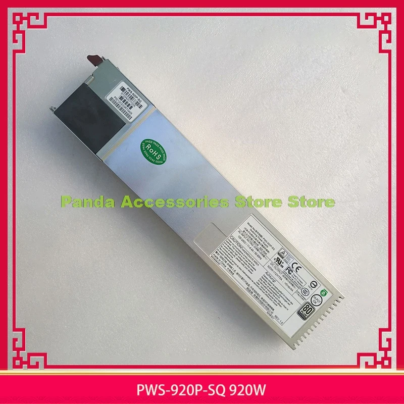 For Supermicro Server Power Redundancy Module High Quality Fully Tested Fast Ship PWS-920P-SQ 920W