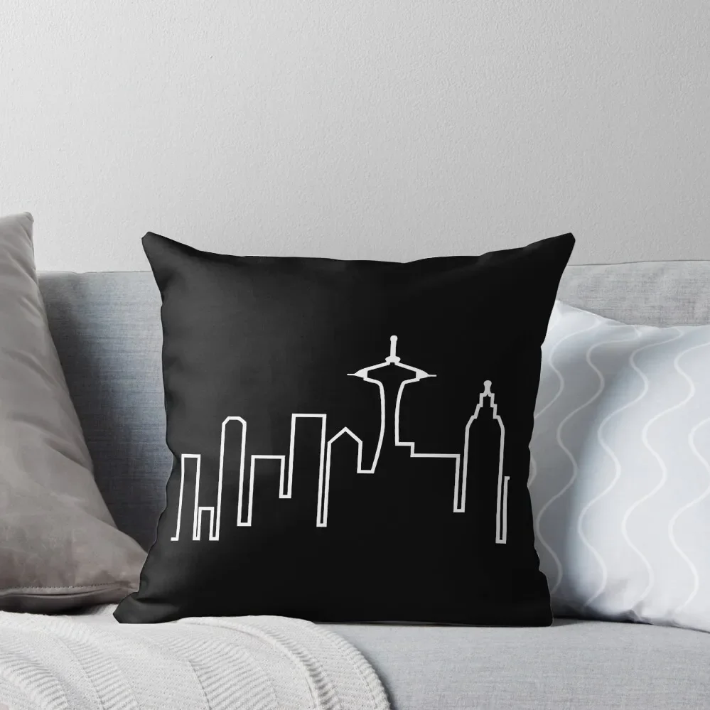 Seattle Skyline (Frasier) Throw Pillow Cushion Cover Set Luxury Pillow Case Sofa Cushions pillow