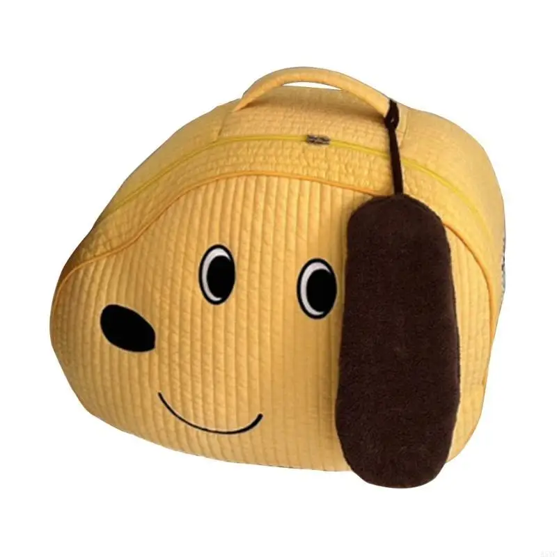 A5YC 유치원 보관 가방 경량 넓은 면화 천 가방 어린이 침구 보관 가방 잡화 가방 여행 가방 선물