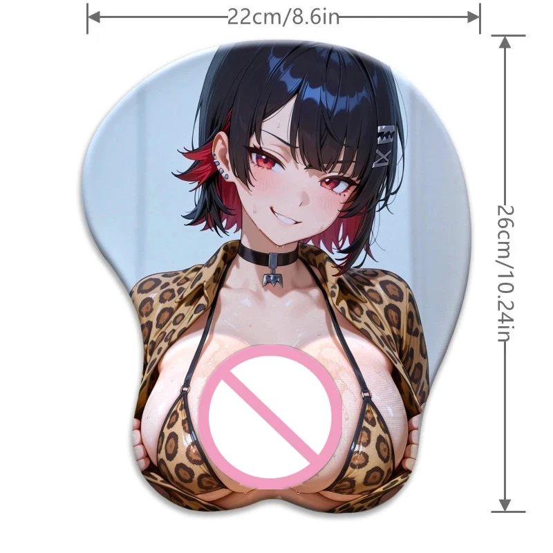 Blister-packed Ellen Joe Leopard Print  Mouse Pad  with 3d Small Bumps Anime Zenless Zone Zero Gamer