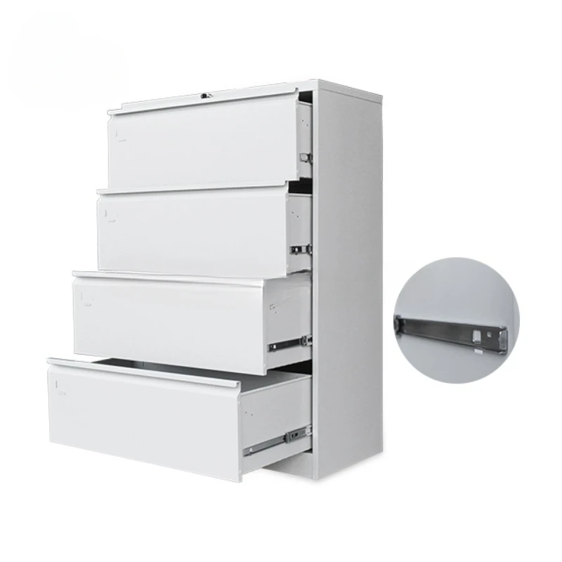 Metal Lockable Drawer for Office and Home, Quickly Assemble, Lateral File Storage Cabinet