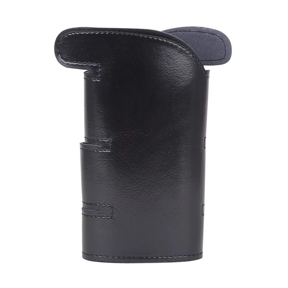 

Trumpet Valve Guard PU Leather Protective Sleeve Protector Convenient and Quick For Trumpet Black