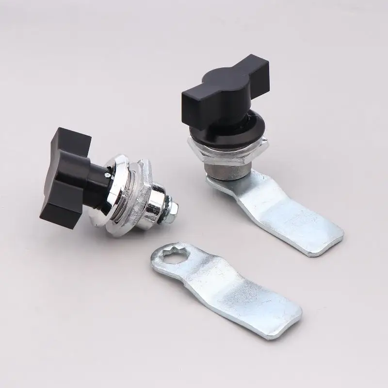 Door Industrial Lock Handle Lock Tools Keyless Cabinet Cam Lock Cylindrical Tongue Lock Garage Distribution Cabinet