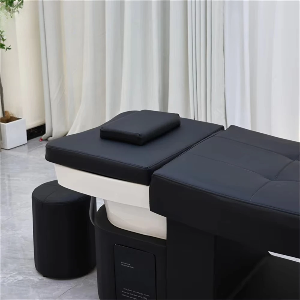 Shampoo Station Bed for Commercial Salons Direct Plumbing Advanced Waterfall Head Spa Body Massage Table