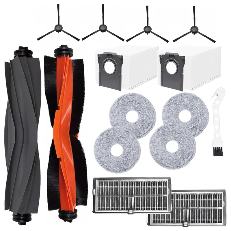 جودة عالية - لـ Dreame L10s Pro Ultra Heat / X30 Ultra / X30 Pro Plus/ X30 Pro Ultra مكنسة كهربائية مماسح مرشح الفرشاة الجانبية الرئيسية