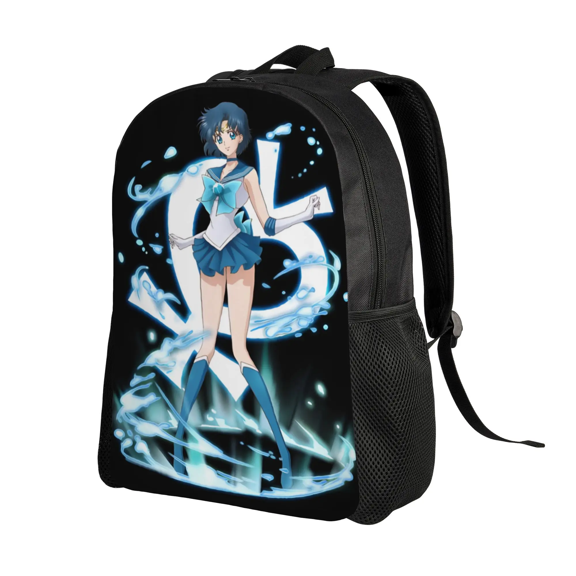 1Piece Backpack Blue Magical Girl New School Year Knapsack Campus  Sailor Moon Birthday Gift New Term Starts